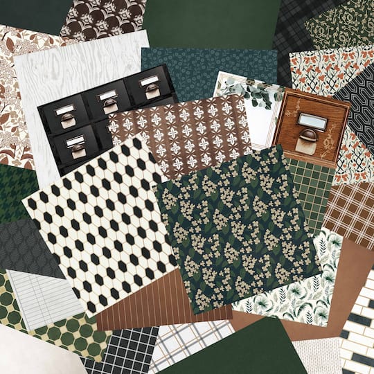 12" x 12" Preppy Park Paper Pad by Recollections™, 58 Sheets